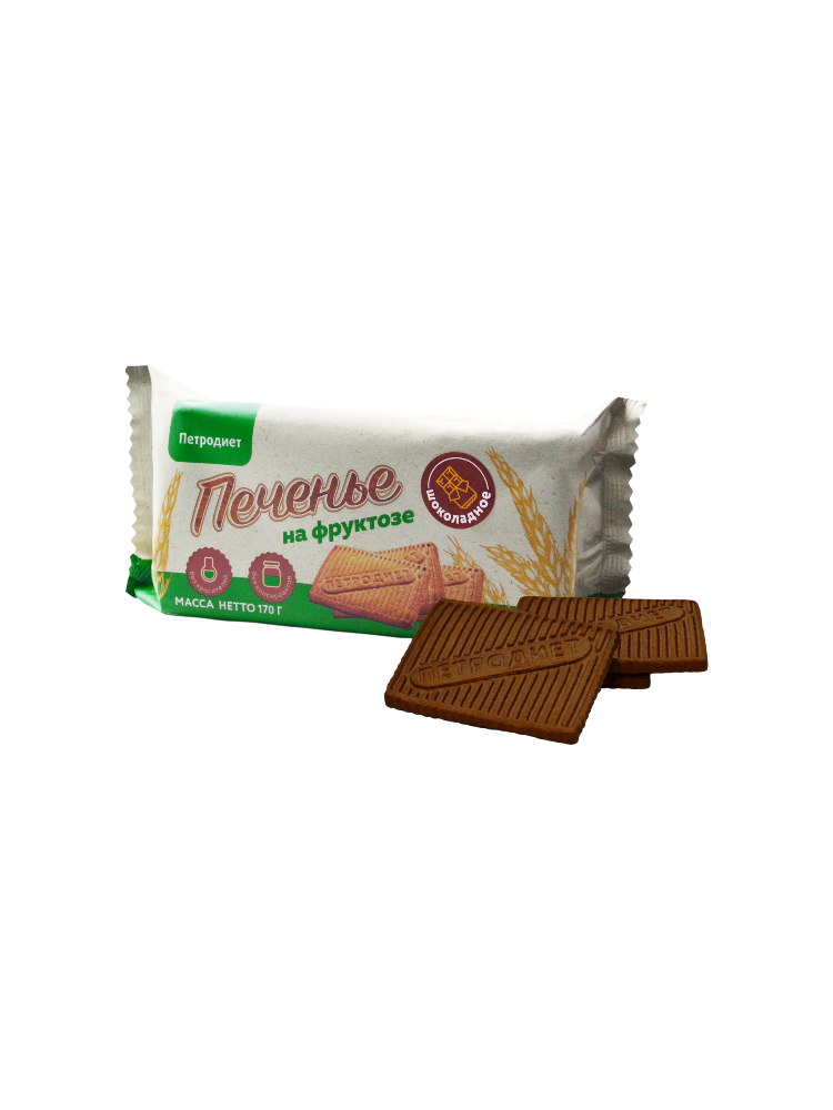 ПЕЧЕНЬЕ ПЕТРОДИЕТ 170Г ШОКОЛАД НА ФРУКТОЗЕ